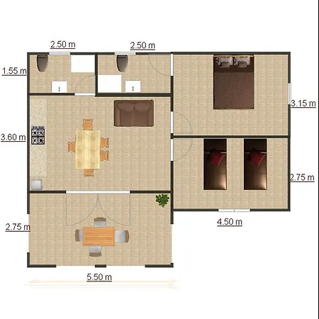 Casa Voltole Lejlighed Castel Rigone